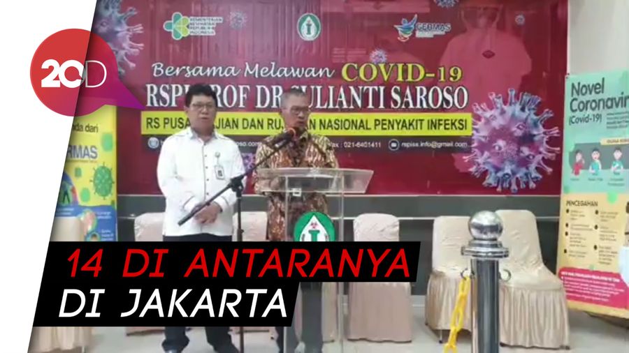 Pasien Positif Corona Tambah 17, Total Ada 134 Kasus