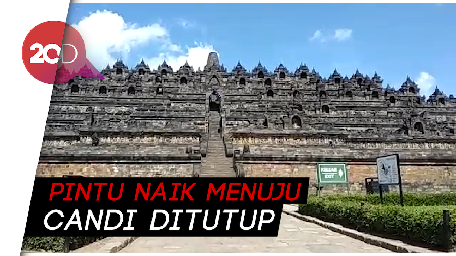 Suasana Borobudur Hari Ini Pasca Pengunjung Candi Dibatasi