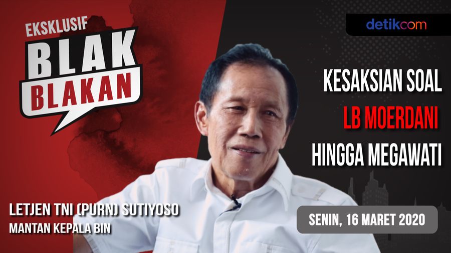 Tonton Blak-blakan Sutiyoso: Kesaksian Soal LB Moerdani Hingga Megawati