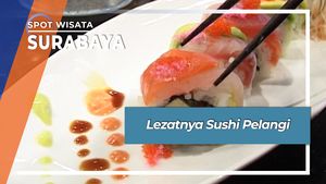 Lezatnya Sushi Pelangi Surabaya