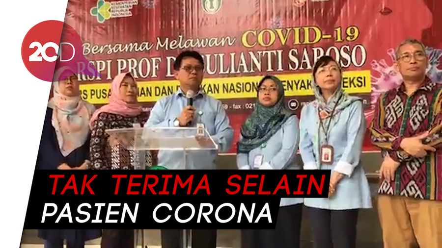 RSPI Sulianti Saroso Kini Hanya Layani Pasien Corona