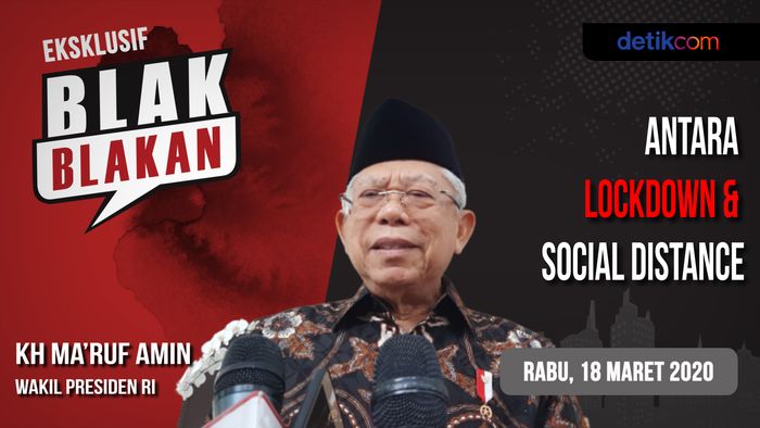 Tonton Blak-blakan Maruf Amin: Antara Lockdown & Social Distance