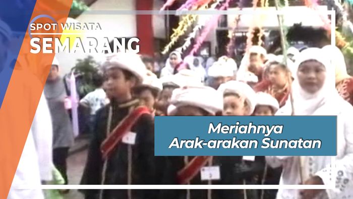 Meriahnya Arak-arakan Sunatan, Semarang