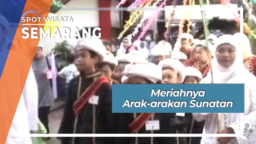 Meriahnya Arak-arakan Sunatan, Semarang