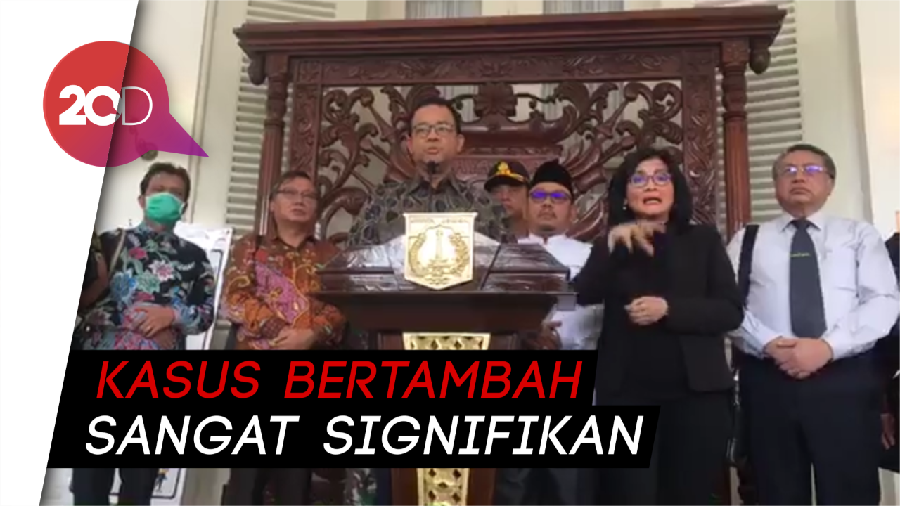 Anies: Jakarta Salah Satu Epicenter Corona, Persebarannya Cepat