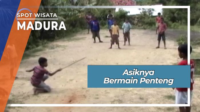 Asiknya Bermain Penteng, Madura