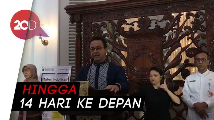 Anies Tetapkan DKI Tanggap Darurat Wabah Corona