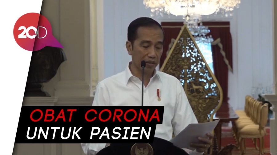Jokowi: Pemerintah Siapkan Obat dari Hasil Riset untuk Pasien Corona