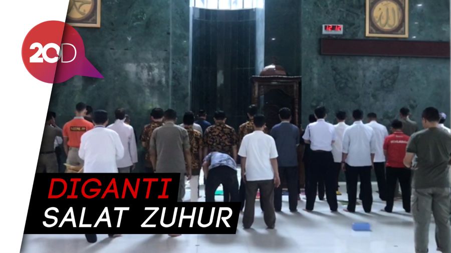 Masjid Fatahillah Balai Kota Jakarta Tiadakan Salat Jumat