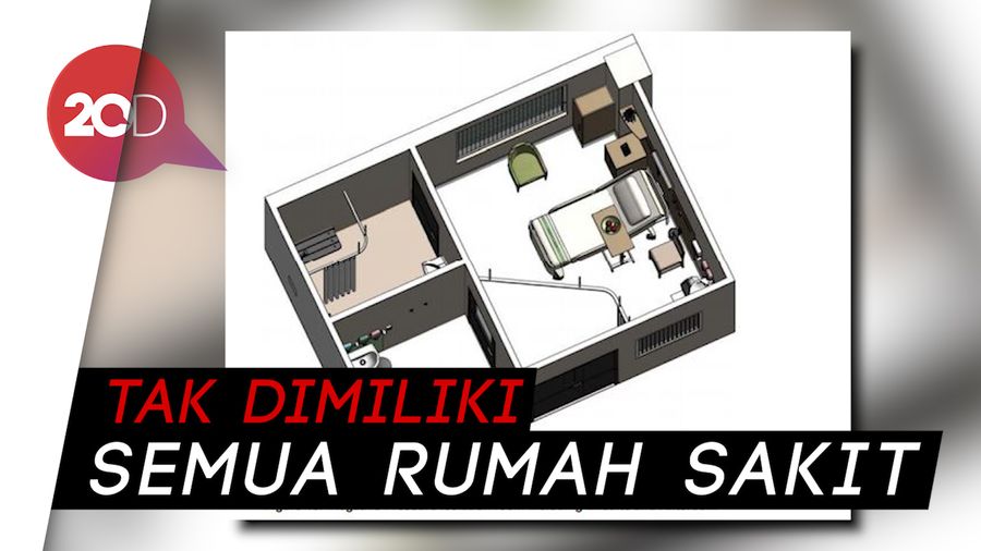 Mengenal Fasilitas Khusus di Ruang Isolasi Pasien Corona COVID-19