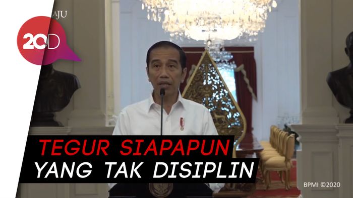 Pesan Jokowi Cegah Corona: Jangan Ragu Tegur Orang untuk Jaga Jarak!
