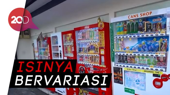 Uniknya Vending Machine di Jepang, Ada Es Krim hingga Bir