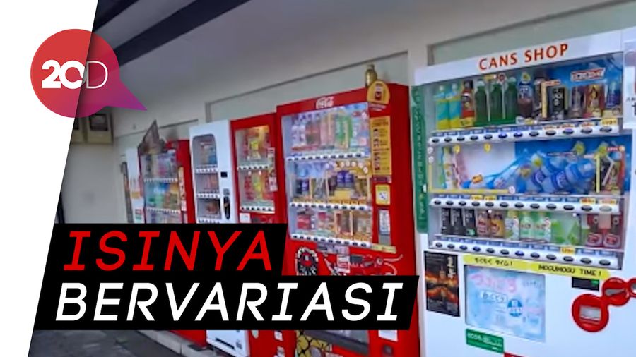 Uniknya Vending Machine di Jepang, Ada Es Krim hingga Bir