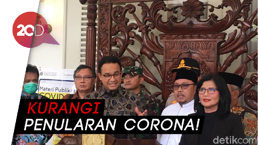 Anies: Tenaga Medis Tangani Corona Punya Ambang Batas