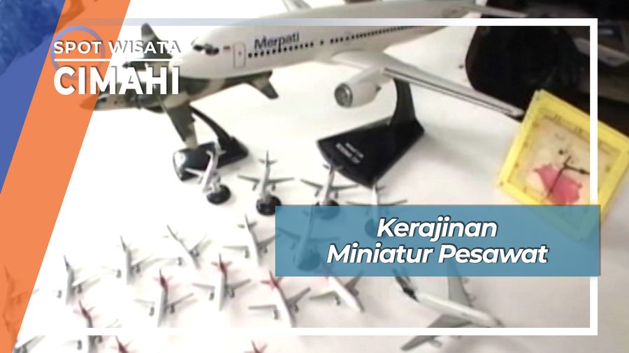 Miniatur Pesawat Berbahan Komposit Padasuka Cimahi