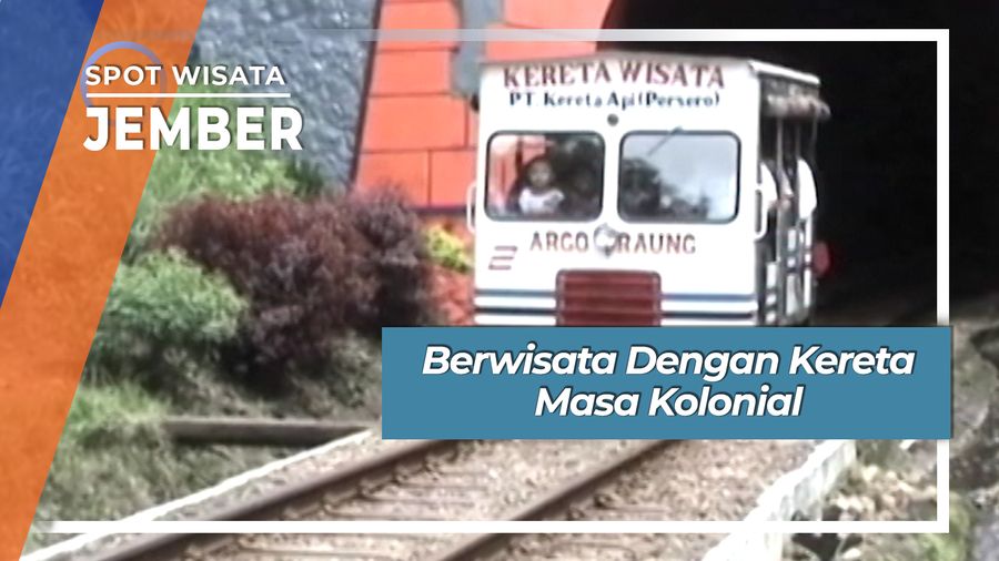 Kereta Mini Wisata Terowongan Kolonial DaOps-9 Jember