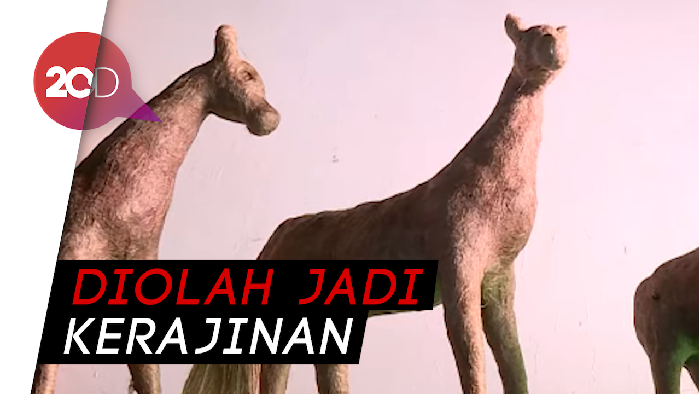 Keren! Hewan-hewan Ini Terbuat dari Jerami Lho