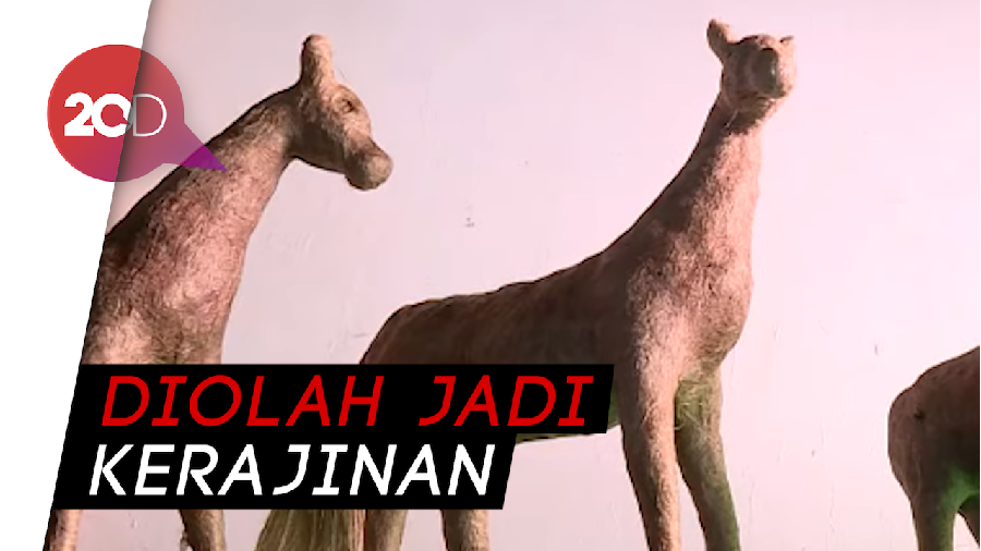Keren! Hewan-hewan Ini Terbuat dari Jerami Lho