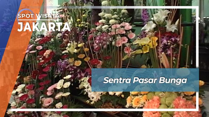 Sentra Pasar Bunga Rawa Belong Jakarta