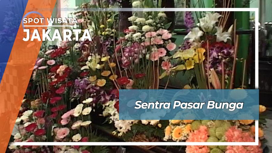 Sentra Pasar Bunga Rawa Belong Jakarta