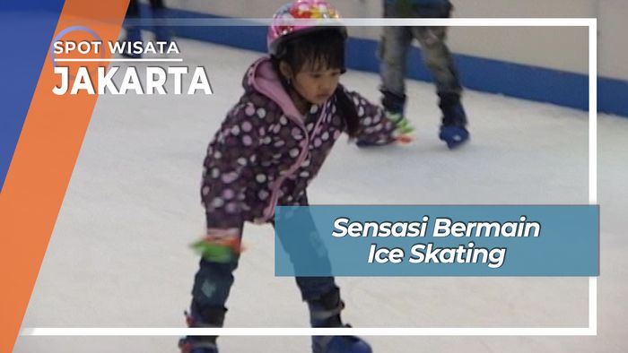 Sensasi Bermain Ice Skating, Jakarta 