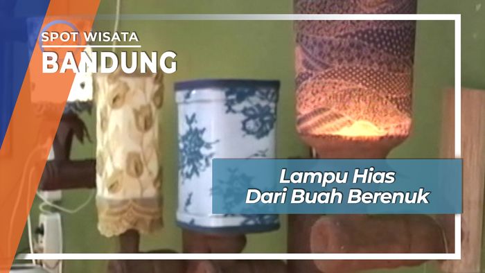 Lampu Hias Dari Buah Berenuk, Bandung