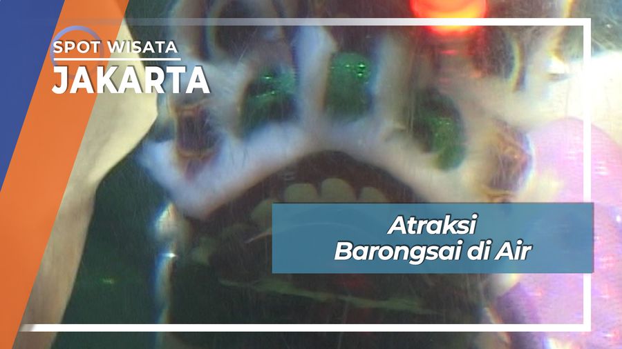 Atraksi Barongsai di Air, Jakarta