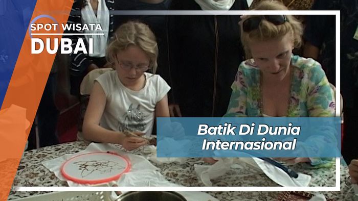 Batik Di Dunia Internasional, Dubai