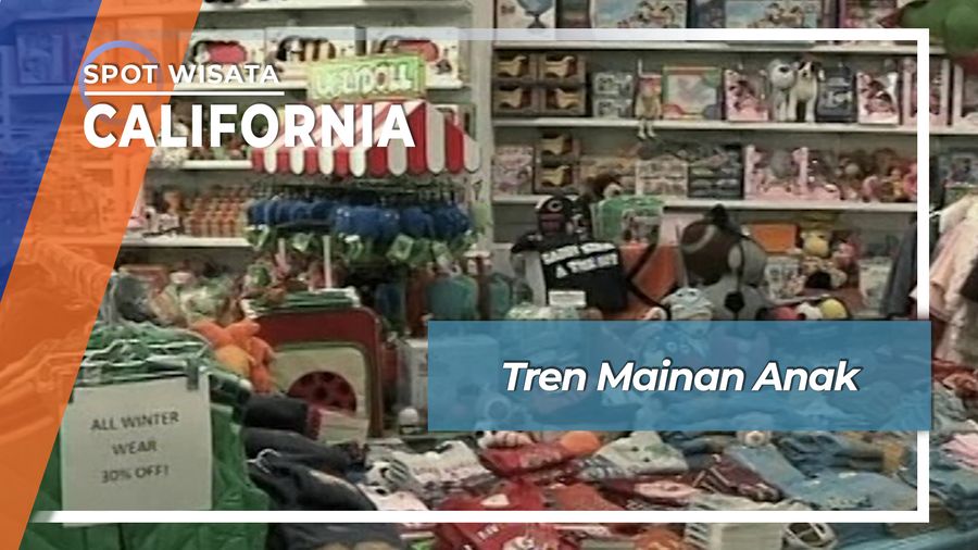 Tren Mainan Anak, California