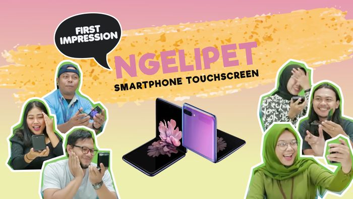 Ini Rasanya Menggenggam Ponsel Layar Lipat Rp 21 juta