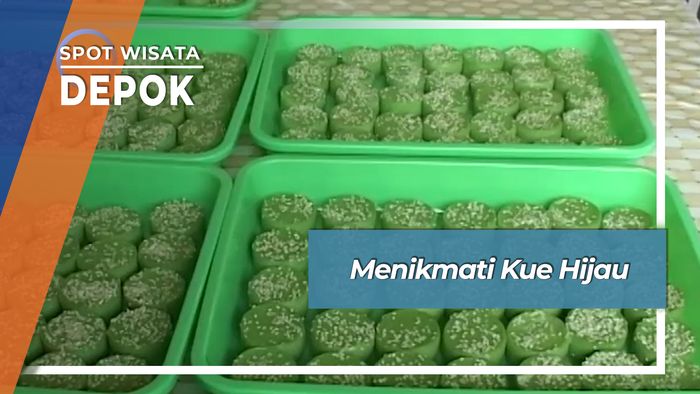 Nikmatnya Kue Hijau Beji Timur Depok