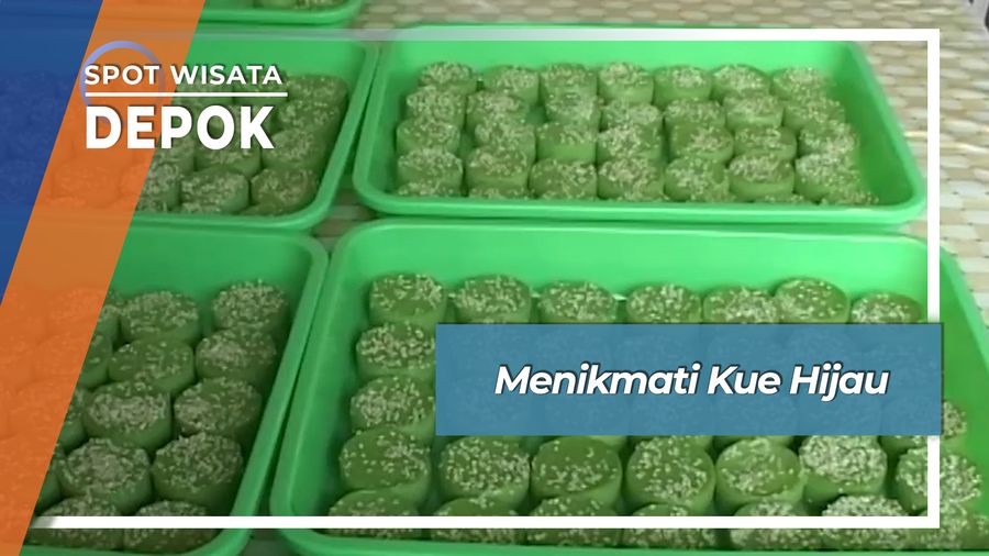 Nikmatnya Kue Hijau Beji Timur Depok