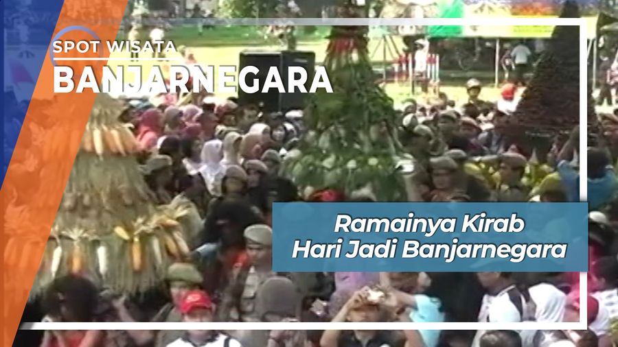 Ramainya Kirab Hari Jadi Kabupaten Banjarnegara