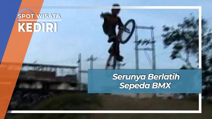 Seru Senang Berlatih Sepeda BMX Kediri