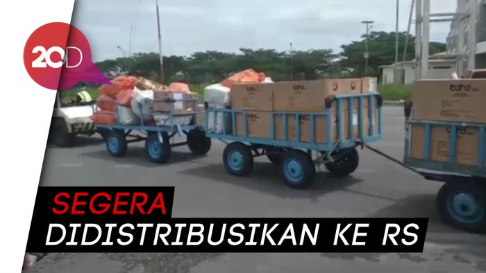 2 Ribu APD Kiriman Gugus Tugas Nasional Tiba di Kendari