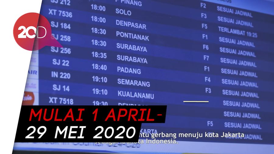 Terminal 1B dan 2F Bandara Soekarno-Hatta Ditutup