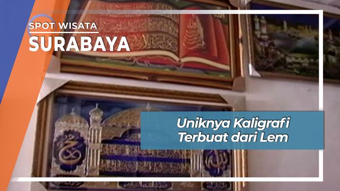 Unik Antik Kaligrafi Lem Surabaya