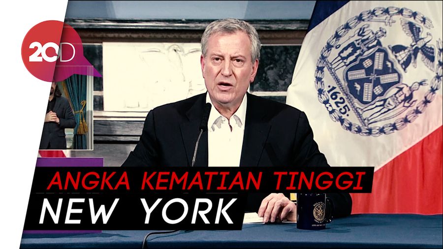 161 Kematian dalam Sehari di New York Akibat Covid-19