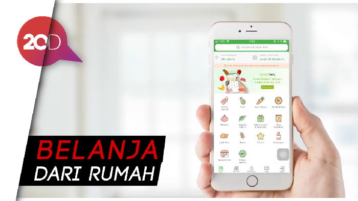 7 Aplikasi Belanja Online Bahan Masakan Kala Isolasi Diri