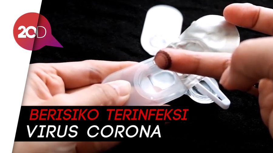 Pandemi Corona, Dokter Sarankan Jangan Pakai Lensa Kontak!