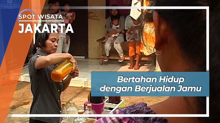 Bertahan Hidup dengan Berjualan Jamu, Jakarta