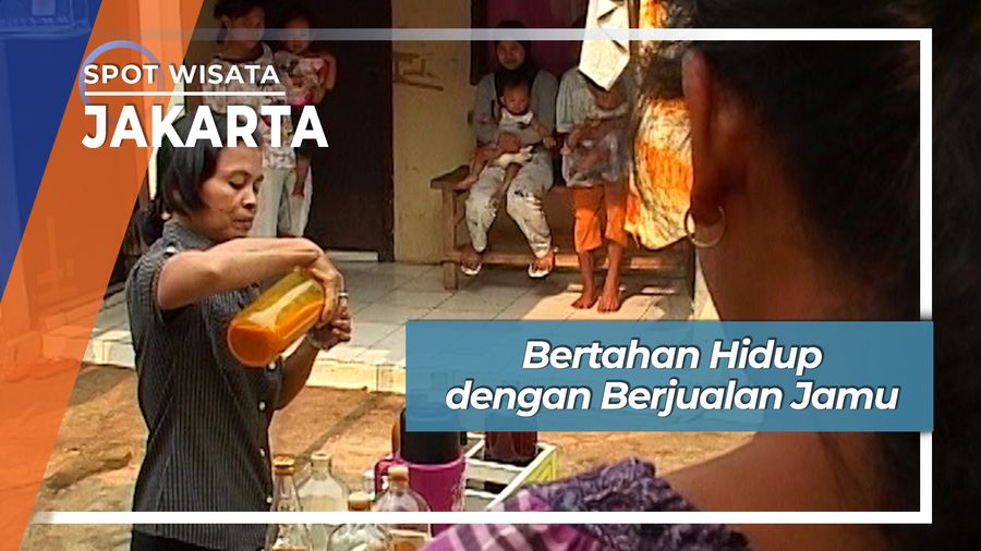 Bertahan Hidup dengan Berjualan Jamu, Jakarta