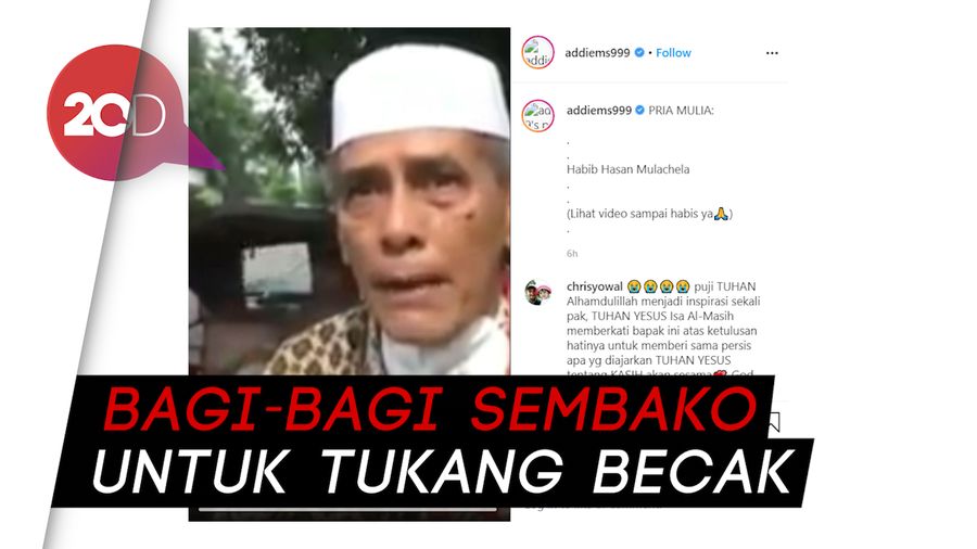 Addie MS Apresiasi Aksi Pengusaha Catering saat Pandemi Corona