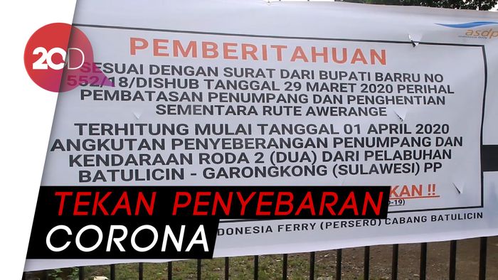 Marak Pemudik, 2 Pelabuhan di Barru Ditutup Sementara