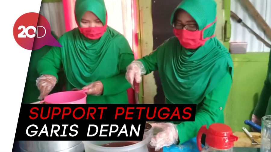 Cegah COVID-19, Istri TNI di Bengkulu Buat Jamu Tolak Corona