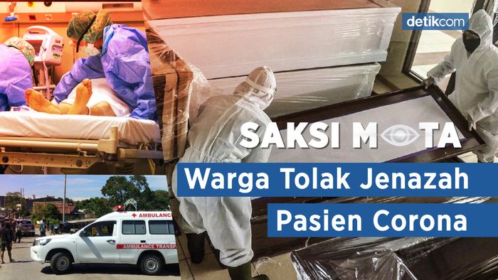 Saksi Mata: Warga Tolak Jenazah Pasien Corona  