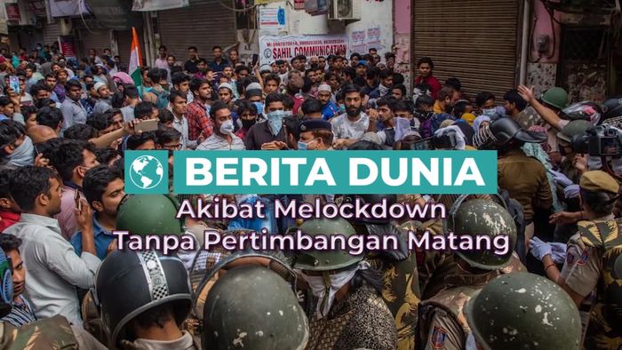 Lockdown Dadakan di India