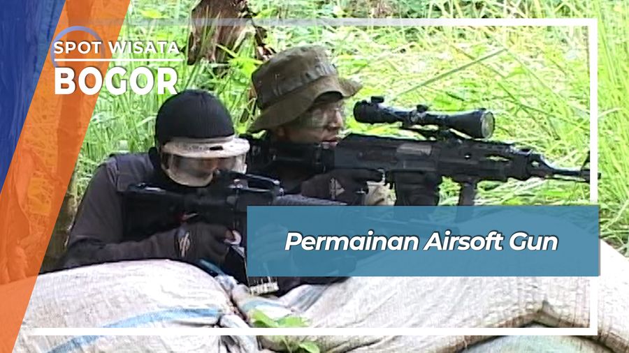 Permainan Airsoft Gun, Bogor