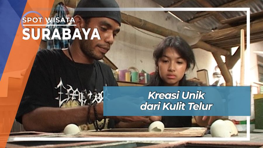 Kreasi Unik dari Telur Ayam, Surabaya