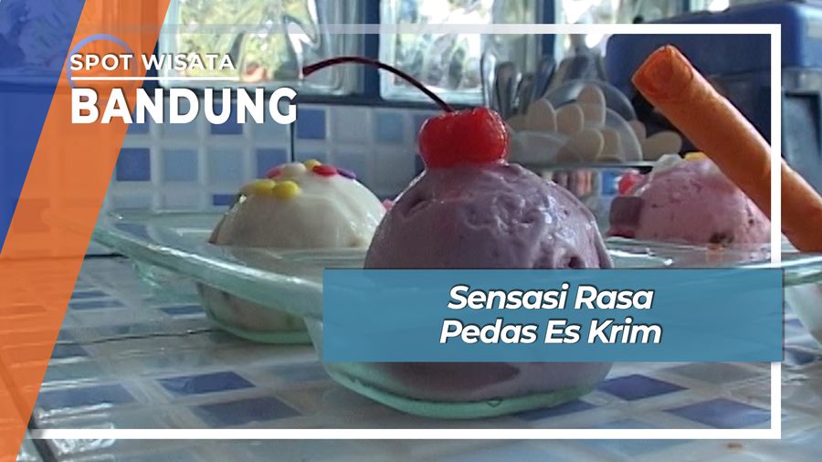 Sensasi Rasa Pedas Es Krim, Bandung